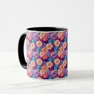 Elegant Sophisticated Chic Romantisch Blumen Tasse