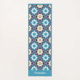 Elegant Southwest Blue Zen Yoga Namaste Yogamatte