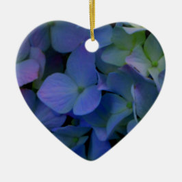 Elegant staubblau lila blumenreich keramikornament