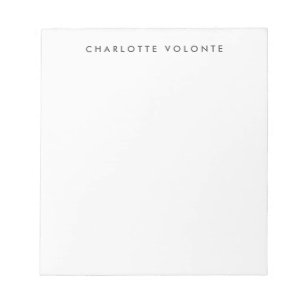 Elegant Stilvoll Beruflich modern Notizblock