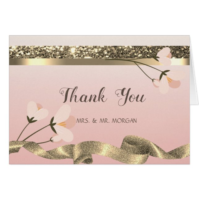 Elegant Stilvoll floral (Vorderseite (Horizontal))