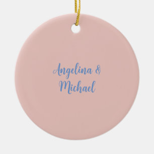 Elegant Stilvoll Trendy Unique Names Calligraphy Keramik Ornament