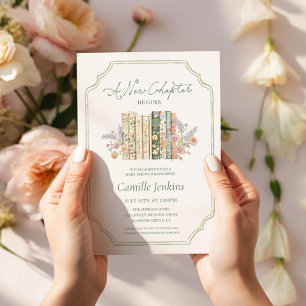 Elegant Storybook Baby Shower Einladung