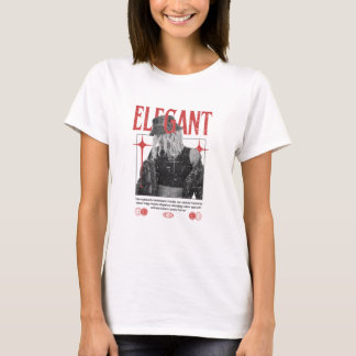 Elegant Street Style T - Shirt - Minimalistische M