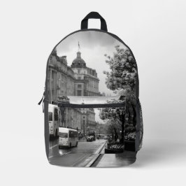 Elegant Street View Bedruckter Rucksack