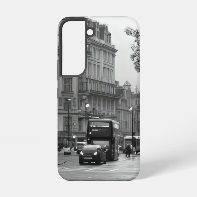 Elegant Street View Samsung Galaxy Hülle (Rückseite)