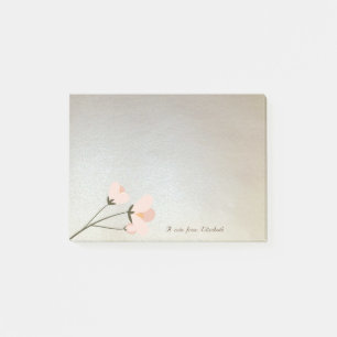 Elegant Stylisch,Blume Post-it Klebezettel