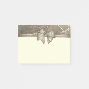 Elegant Stylisch, Bogen, Marmor Post-it Klebezettel