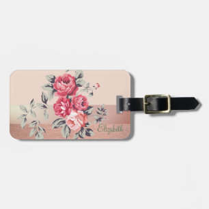 Elegant Stylisch Chic,Blumen Gepäckanhänger