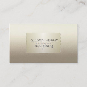 Elegant Stylisch,Chic,Professionell Visitenkarte