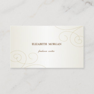 Elegant Stylisch Einfach, Minimalistisch Visitenkarte
