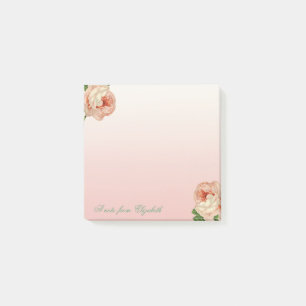 Elegant Stylisch Weiblich , Rosen Post-it Klebezettel