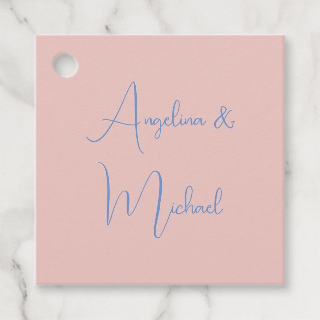 Elegant Stylish Trendy Handwriting Script Name Geschenkanhänger (Vorderseite)
