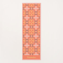 Elegant Südwest Pink Peach Design Yoga Namaste Yogamatte