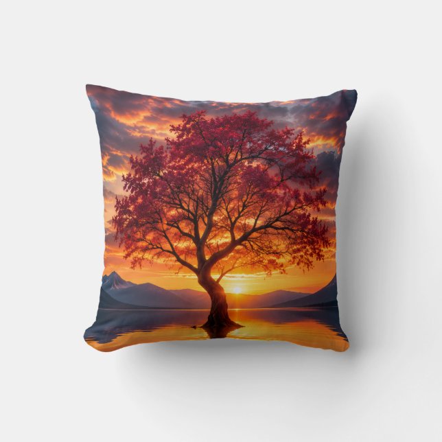 Elegant Sunset Cushion Kissen (Vorderseite)
