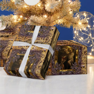 Elegant Sweet Baby Jesus (Viktorianische Serie) Geschenkpapier