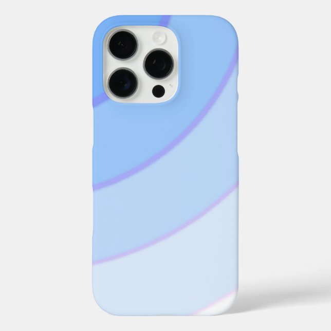 Elegant Swirl Ombre iPhone 16 Fall Case-Mate iPhone Hülle (Rückseite)