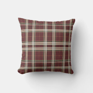 Elegant Tartan Inspiriert Kissen