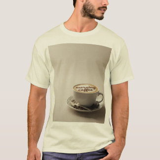 (Elegant) : Tasse « Morning Coffee » Latte Art – D T-Shirt