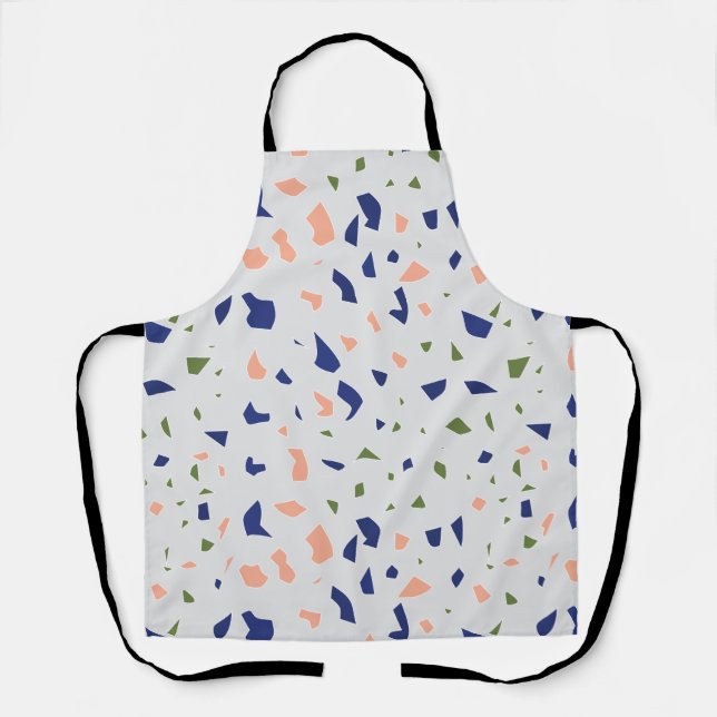 Elegant Terrazzo Schürze (Vorderseite)
