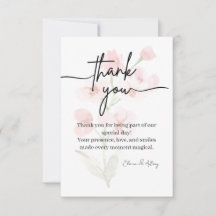Elegant Thank You Card