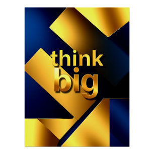 Elegant Think Poster
