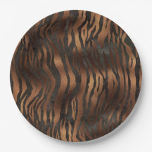 Elegant Tiger Chic Black Bronze Stilvoll