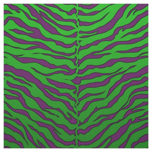 Elegant Tiger Print Fabric Stoff (Muster)