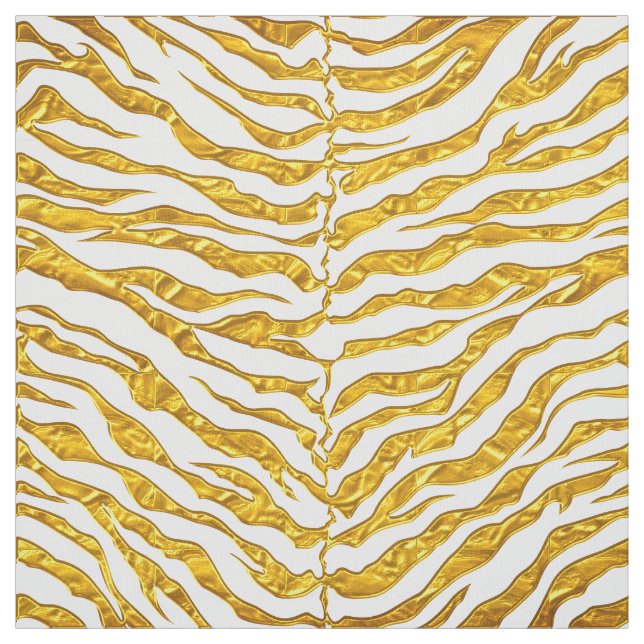 Elegant Tiger Print Fabric Stoff (Muster)