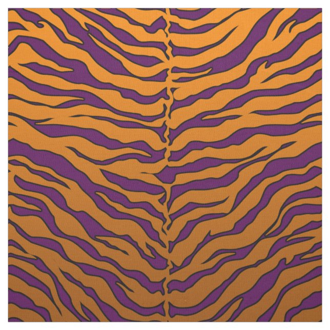 Elegant Tiger Print Fabric Stoff (Muster)