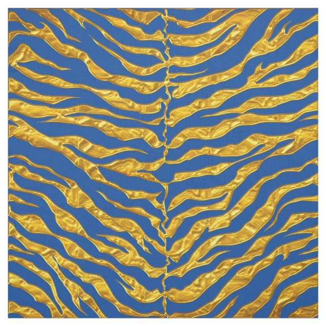 Elegant Tiger Print Fabric Stoff (Muster)
