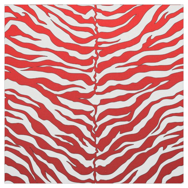 Elegant Tiger Print Fabric Stoff (Muster)