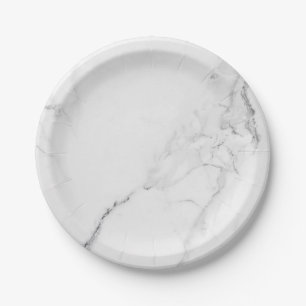 Elegant Trendy Marble Stilvoll modern Pappteller