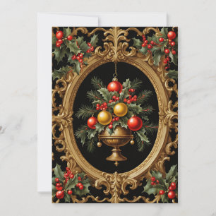 Elegant Trendy Vintag Chic Frohe Weihnachten