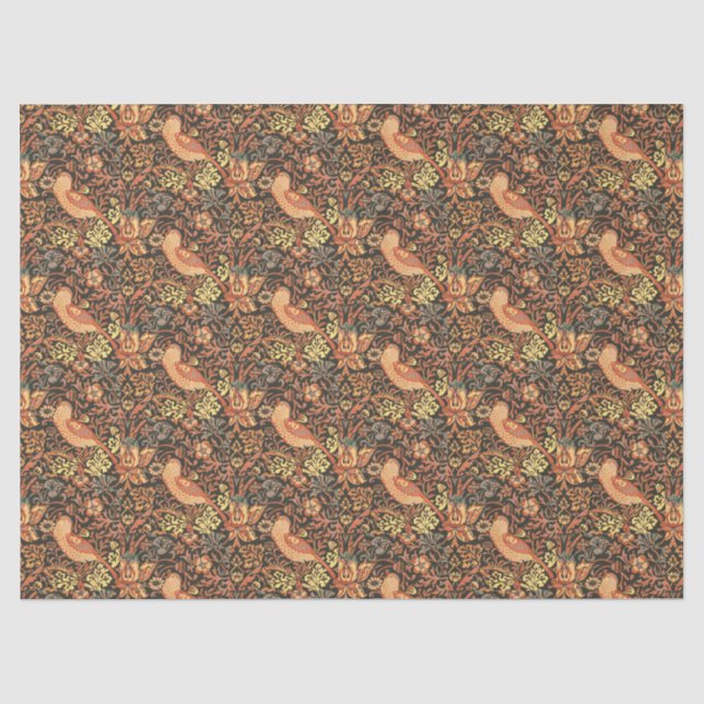 Elegant Trendy William Morris Seidenpapier (Vorderseite)