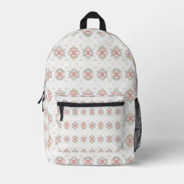 Elegant Tribal Floral Bedruckter Rucksack