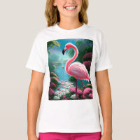 Elegant Tropical Flamingo-70852