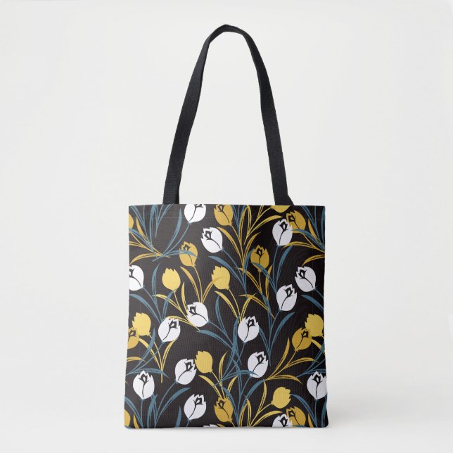 Elegant Tulip Floral Muster (Vorderseite)