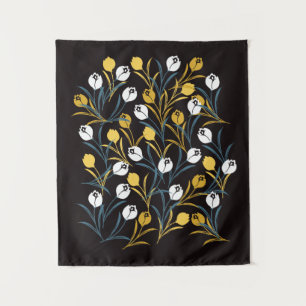 Elegant Tulip Floral Muster Wandteppich