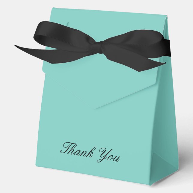 Elegant Türkise Gevor Boxes Geschenkschachtel (Vorderseite)