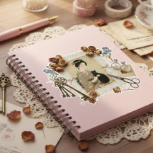 Elegant Ukiyoe Collage Art – Vintage JP Beauty