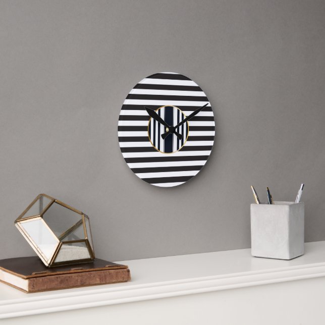 Elegant und modern  runde wanduhr (Büro)
