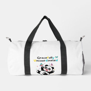 Elegant unkoordinierter süßer Panda Duffle Bag