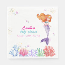 Elegant unter der Meerjungfrau Korallendusche