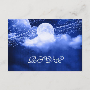 Elegant unter der Mondlicht-UAWG RSVP Karte