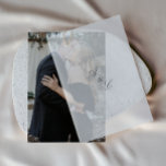 Elegant Vellum Wedding Invasion Overlay<br><div class="desc">Mit diesem eleganten Vellum-Overlay laden Sie Ihre Hochzeitsfeier ein, um Ihre Hochzeitssuite mit einer modernen und raffinierten Touch zu bereichern. Das durchsichtige Vellum-Blatt verstärkt Ihre Haupt-Foto-Einladung wunderbar und bewahrt dabei eine minimalistische und schicke Ästhetik. Dieses Overlay wurde entwickelt, um sich nahtlos mit unserer 'Simple Elegant Foto Wedding Invitation' (https://www.zazzle.com/simple_elegant_photo_wedding_invitation-256637323633583299) zu...</div>