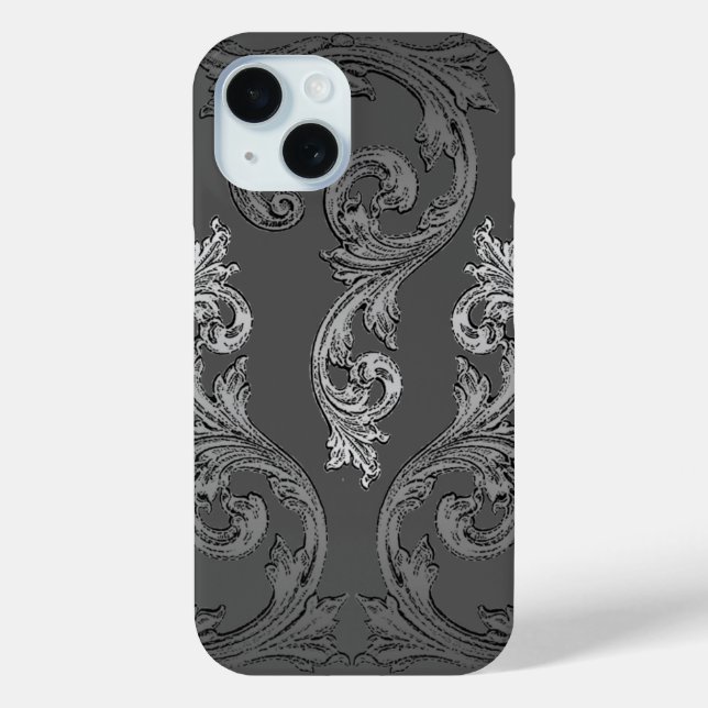 Elegant Verziert Goth Design iPhone 7 Fall Case-Mate iPhone Hülle (Rückseite)