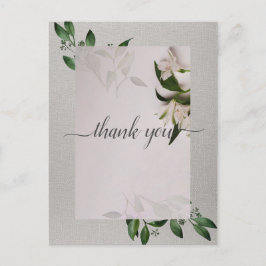 Elegant Vielen Dank Postcard Postkarte