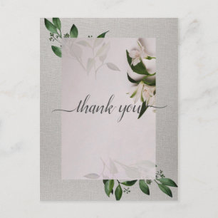 Elegant Vielen Dank Postcard Postkarte