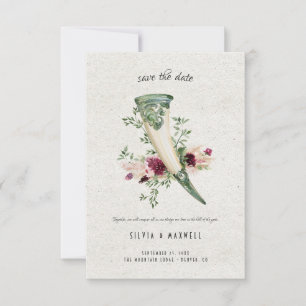 Elegant Viking Wedding Save the Date